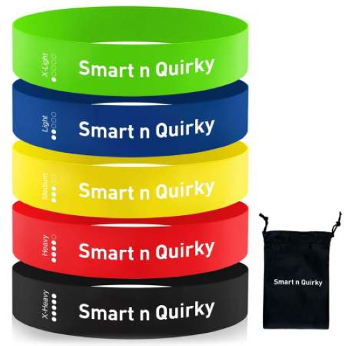 Resistance Bands – Premium Multicolour Loop Bands for Strength Training and yoga - Picture 14 of 20