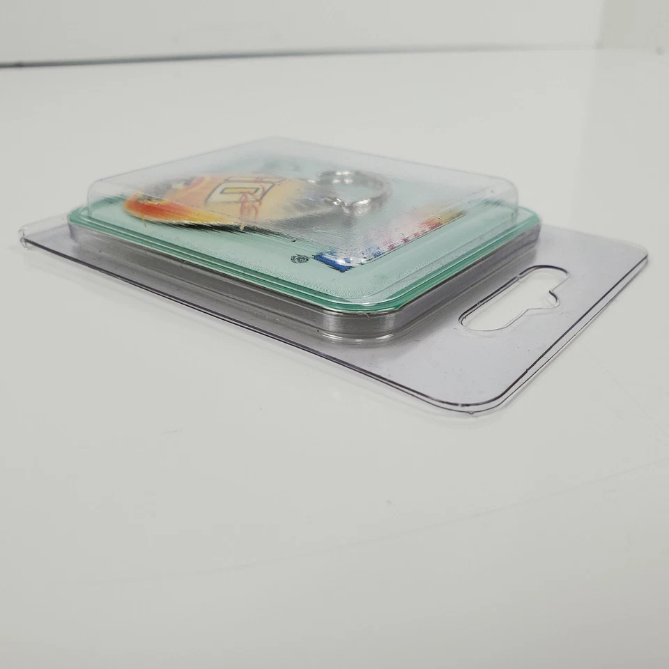 Vintage NASCAR Small Key Chain Ricky Rudd #10 Tide New Old Stock - Image 4 of 4