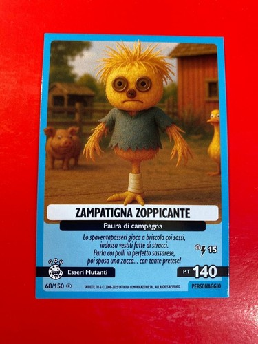 Skifidol Italian Brainrot - Trading Card Game - Mancolista Carte 1/150 - Scegli - Afbeelding 69 van 151