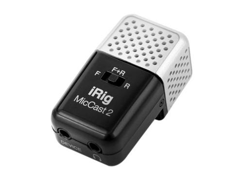 IK Multimedia iRig Mic Cast 2 Condenser MICROPHONE - NEW - PERFECT CIRCUIT - Picture 2 of 4