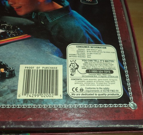 Juego de Mesa Mundo Oscuro 1992 Mattel *CASI COMPLETO* De Colección Años 90 90 - Imagen 14 de 18