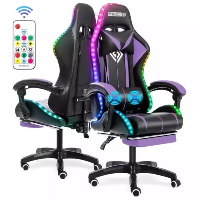 High quality RGB light gaming chair for best experience