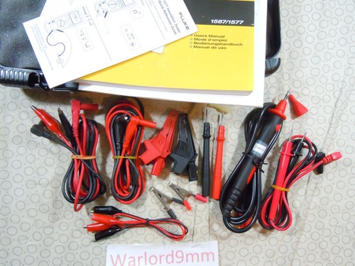 FLUKE 1577  INSULATION MULTIMETER  + ACCESSORIES + HARD CASE - 0208140. - Picture 2 of 20