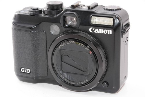 Canon PowerShot G10 14.7MP Digital Camera Black W/ Battery Fast Shipping F/J - Picture 17 of 22