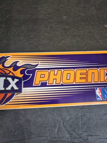 Phoenix Suns Bumper Sticker NBA Vinyl Decal 12" L X 3" H New - Picture 6 of 12