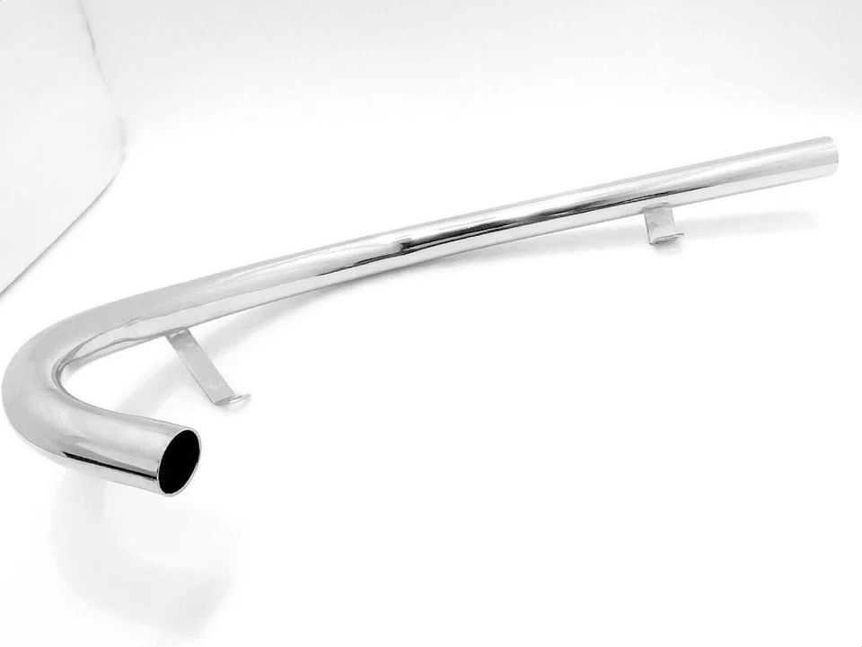 Compatible With Royal Enfield Bullet 500cc - Short Exhaust Silencer With Pipe - Image 2 of 4