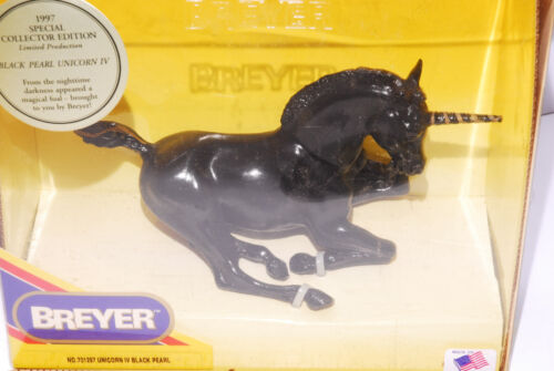 Breyer Vintage 1997 Unicorn Black Pearl Special Collector Edition #701297 in Box - Bild 2 von 7