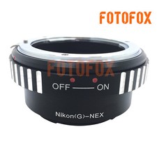 AI-NEX N/G-NEX Adapter Nikon AIG/D/F/AI/AIS Lens to Sony NEX A7S A7R A7II A6300