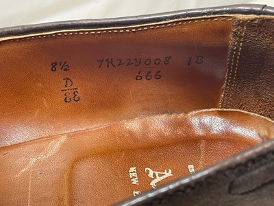 Alden 666 Mocha Kid Suede Tassel Loafer