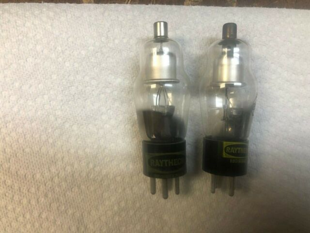 LOT of 2 Raytheon Vacuum Tubes 2X2A LOT of 2 Raytheon Vacuum Tubes 2X2A