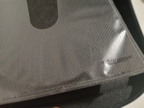 Case Logic 24 DVD/CD Wallet Black Blue Zippered Storage Case - Vintage Y2K Retro - Picture 11 of 11