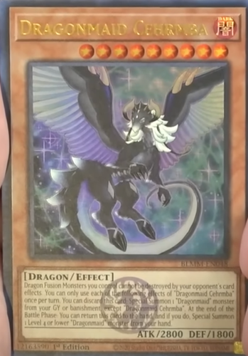 Yugioh! Dragonmaid Cehrmba EMBLAZONED BLMM-EN048 Battles of Legend: PREORDER