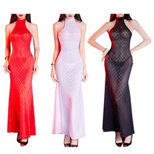 Women Set Sexy Lingerie Clubwear Dress Stretchy Nightwear Nightgowns Outfits