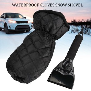 MATCC Snow Shovel Glove For Car Windshield Ice Scraper Wiper Remover Waterproof