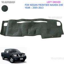 Left Lh Dash Mat Dashmat Carpet Cover Fits Nissan Navara Frontier D40 2005 - 14