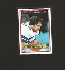 1980 TOPPS RANDY WHITE #70 NRMT HIGH GRADE