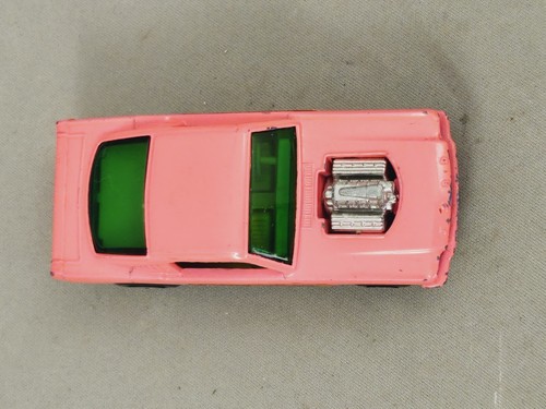 Matchbox Superfast Ford Mustang Wildcat Dragster Nr. 8 Pink schwarze Bodenplatte - Bild 7 von 8