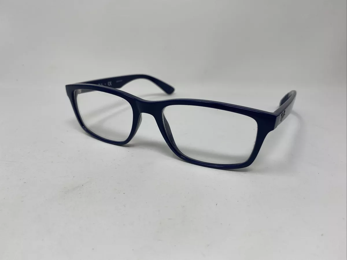 RAY BAN RB 7063 5419 54 18 145 GLOSSY NAVY BLUE EYEGLASS FRAME