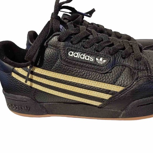 Mens Size Us 9 adidas originals Continental 80 'Black Gold' FX5701 - Picture 5 of 13