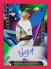 2020 Finest Firsts Jordan Yamamoto RC 69/99 Autographs Green Refractors #FFAJY
