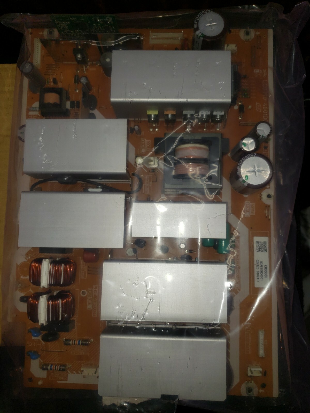 PANASONIC N0AE6KM00001 POWER SUPPLY BOARD FOR TH42PZ80U AND OTHER