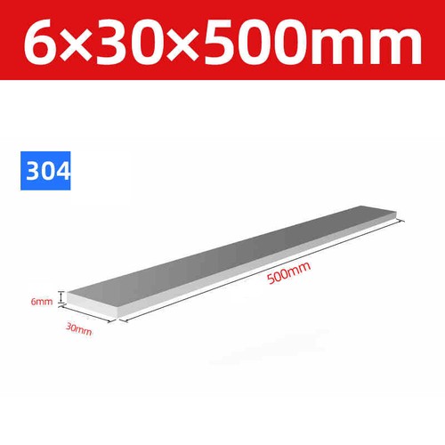 Flachstahl A2 Edelstahl V2A Flachmaterial Breite 10-80mm Dicke 3/4/5/6/8mm - Bild 133 von 185