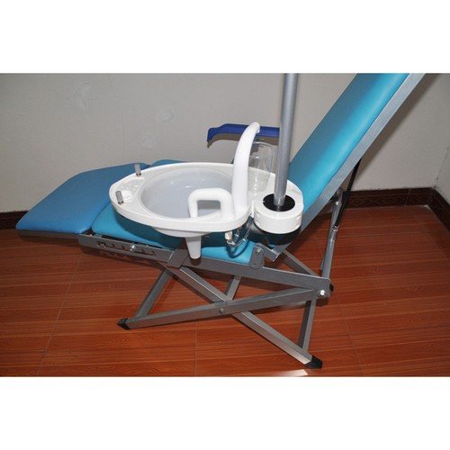 Folding Dental Portable Chair Folding Mobile Stool w/LED Light: water supply - Picture 6 of 8