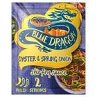 BLUE DRAGON OYSTER & SPRING ONION STIR FRY SAUCE 10 X 120g PACKS FREEPOST