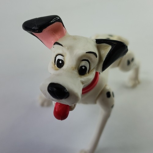 Vintage Walt Disney 101 Dalmatians Poseable Legs & Head Pongo Figure Cake Topper - Picture 13 of 14