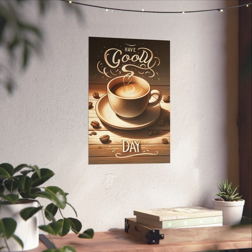 Café Charm Poster: Eine tägliche Dosis Güte - Kaffeeliebhaber - Bild 15 von 25