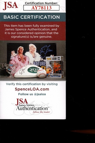 SENADOR/GOBERNADOR JIM JUSTICIA FIRMADO 8x10 republicano de Virginia Occidental - certificado J.S.A - Imagen 3 de 3