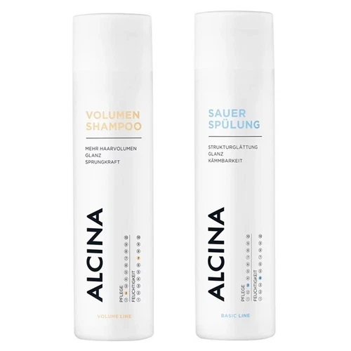 Alcina Volumen-Shampoo 250ml + Sauer-Spülung 250ml Duo - Bild 1 von 3
