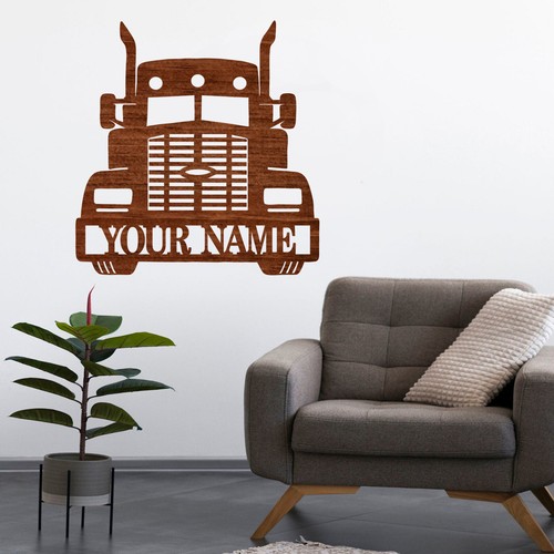 Personalized Big Rig Name sign, Wood plaque sign,wood Crafts - Bild 2 von 6