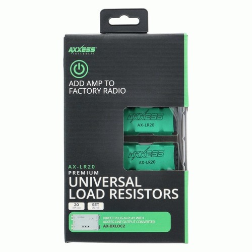 AX-LR20 Axxess 20 Ohm Resistenza di Carico/Dispositivo Generatore di Carico - Coppia - Foto 3 di 4