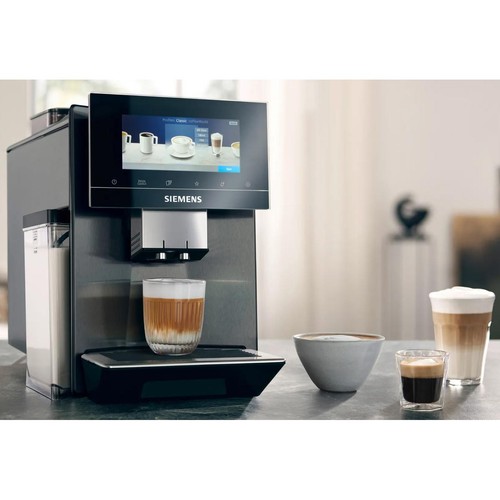 Siemens TQ907D03 EQ900 Kaffeevollautomat, 1500W, baristaMode, superSilent, dualB - Bild 10 von 13