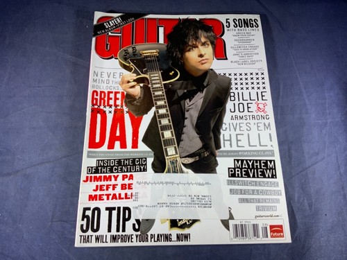 I5-24 GUITAR WORLD MAGAZINE - AUGUST 2009 - GREEN DAY - Imagen 1 de 8