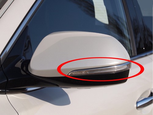 Genuine OEM OutSide Mirror LED Reflector LH/RH For 2013~17 Hyundai Santa Fe XL - Picture 6 of 12