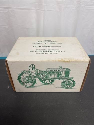 1995 ERTL 1/16 Scale 1930 John Deere Model P Tractor Two Cylinder Expo V - Picture 9 of 12