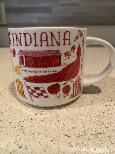 Starbucks Indiana Been There Series Across the Globe Collection 2019 Mug Used - Picture 1 of 9