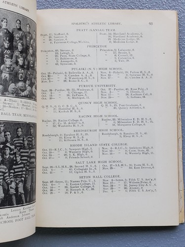 GUÍA OFICIAL DE FÚTBOL UNIVERSITARIO DE SPALDING REGLAS 1901 178 PG WALTER CAMPAMENTO - Imagen 8 de 8