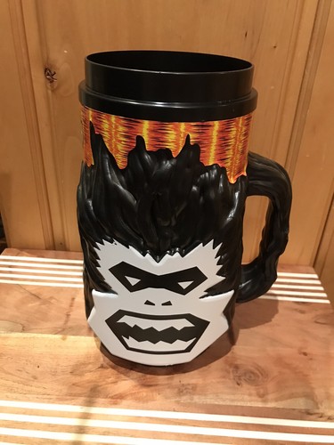 SASQUATCH JACK LINKS BEEF JERKY DISPLAY SQUATCH NEW BIGFOOT MUG Advertising XLG