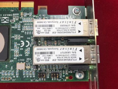 HP 4GB Emulex A8003A FC PCIE HBA LPe11002 A8003-60001 397740-001 FC1120005-01C - Picture 4 of 6