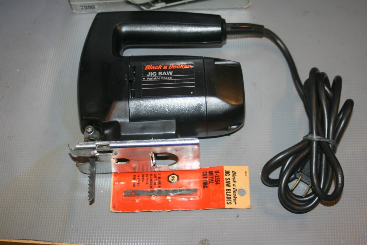 JIG-SAWページ Vintage Black & Decker 7580 Type 5 Double Insulated Jig Saw