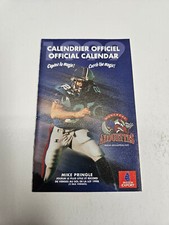 JS15 Montreal Alouettes 1999 CFL Football Pocket Schedule - Molson Export