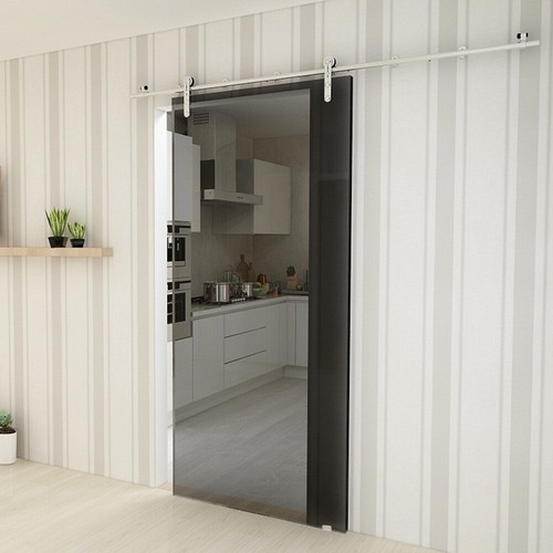 Kit ferramenta binario porta scorrevole in acciaio inox 4 piedi-16 piedi per porta in vetro - Foto 82 di 246