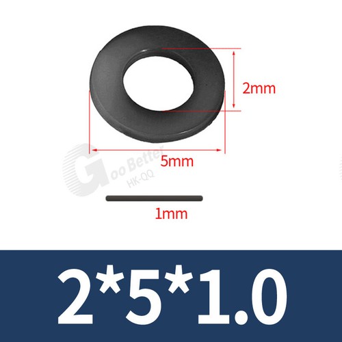 Unterlegscheiben DIN 125 Kunststoff Polyamid PVC M2 - M24 Beilagescheibe ISO7089 - Bild 7 von 121