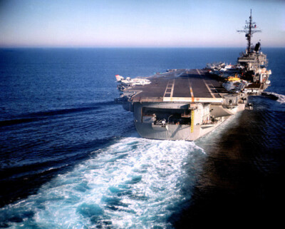 USS Kitty Hawk CV-63 1977 Photo