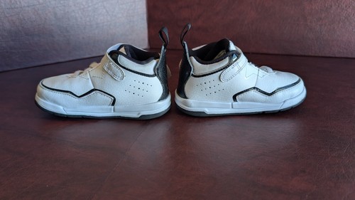 Air Jordan Toddler Court Side 23 Sneaker Shoes AQ7735-100 Size 8C White Easy-On! - Picture 6 of 11