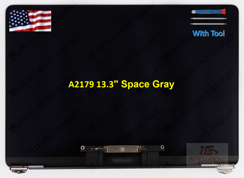 New MacBook Air 13" A2179 2020 Retina Space Gray LCD Screen Assembly EMC 3302  A - Foto 1 di 2