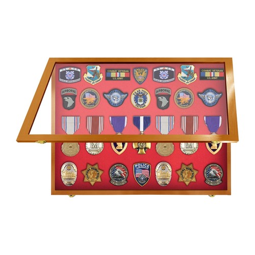 Vitrina de medallas, premio, alfiler, parches, insignias, cintas vitrina-mediana - Imagen 58 de 61